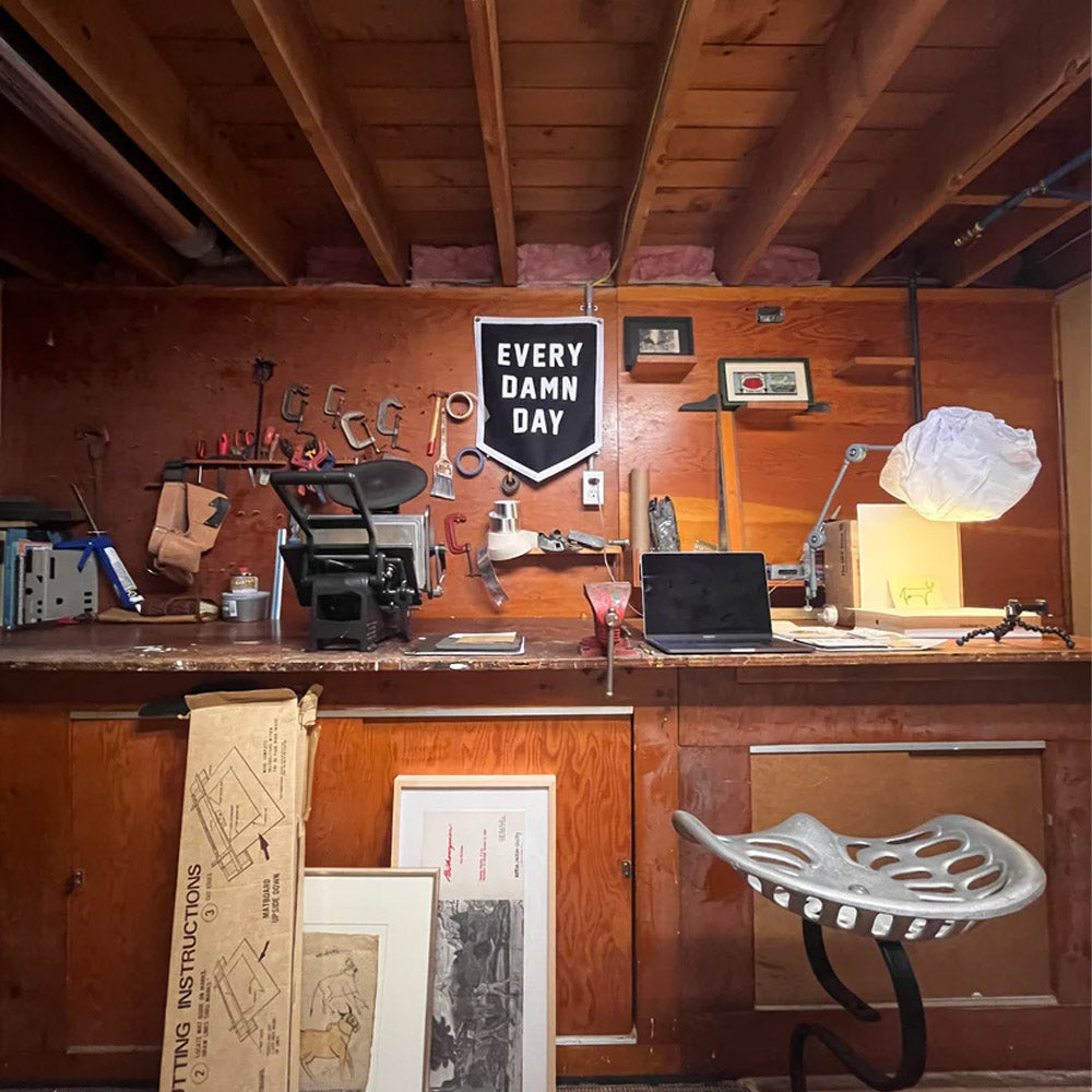 Oxford Pennant Every Damn Day Camp Flag