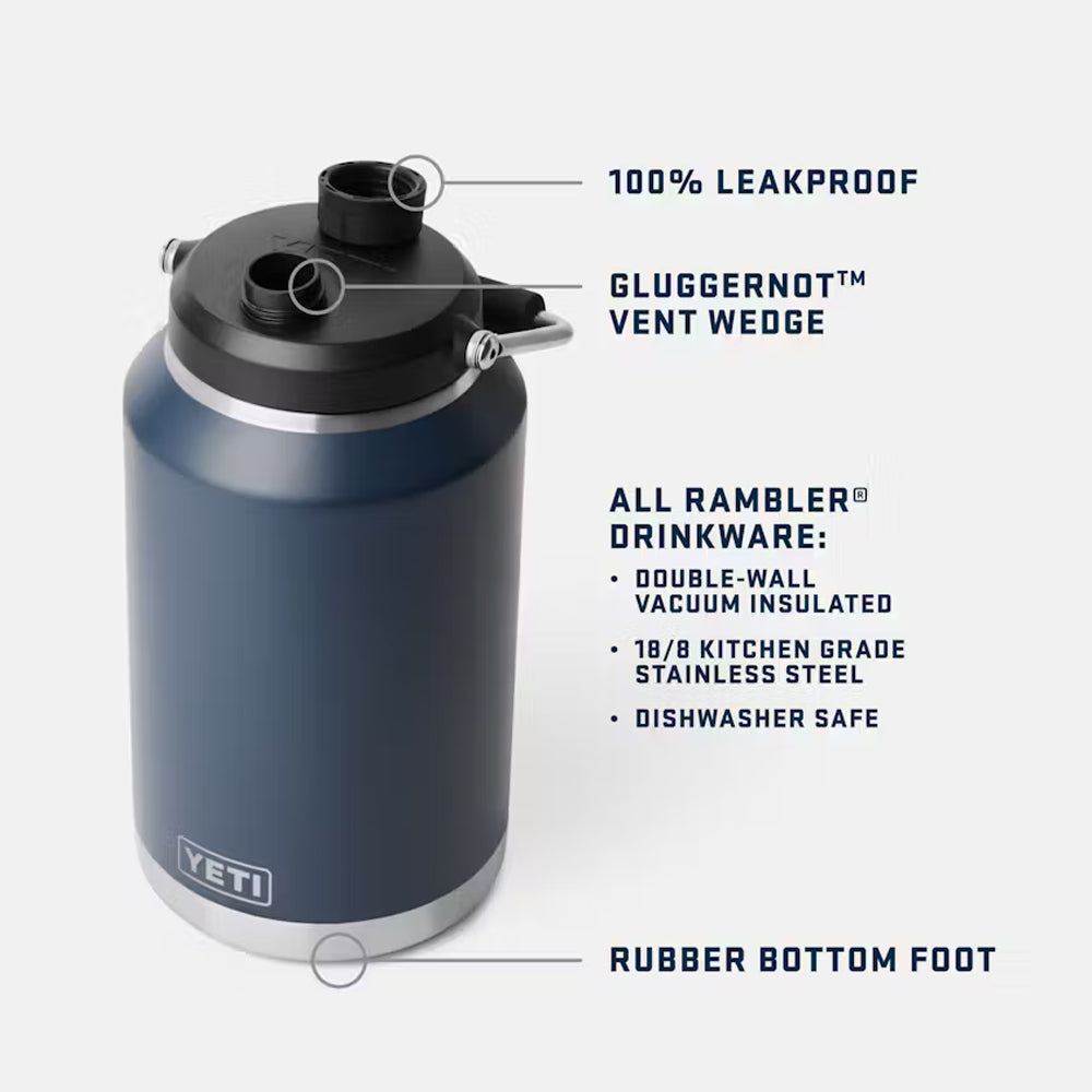YETI Rambler 1 G Jug 2.0 (Wetlands Camo)
