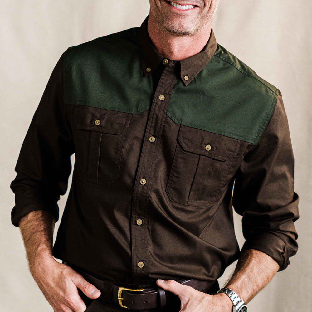 TSG Airetex™ Midweight Field Shirt (Rustic Olive/Forest)