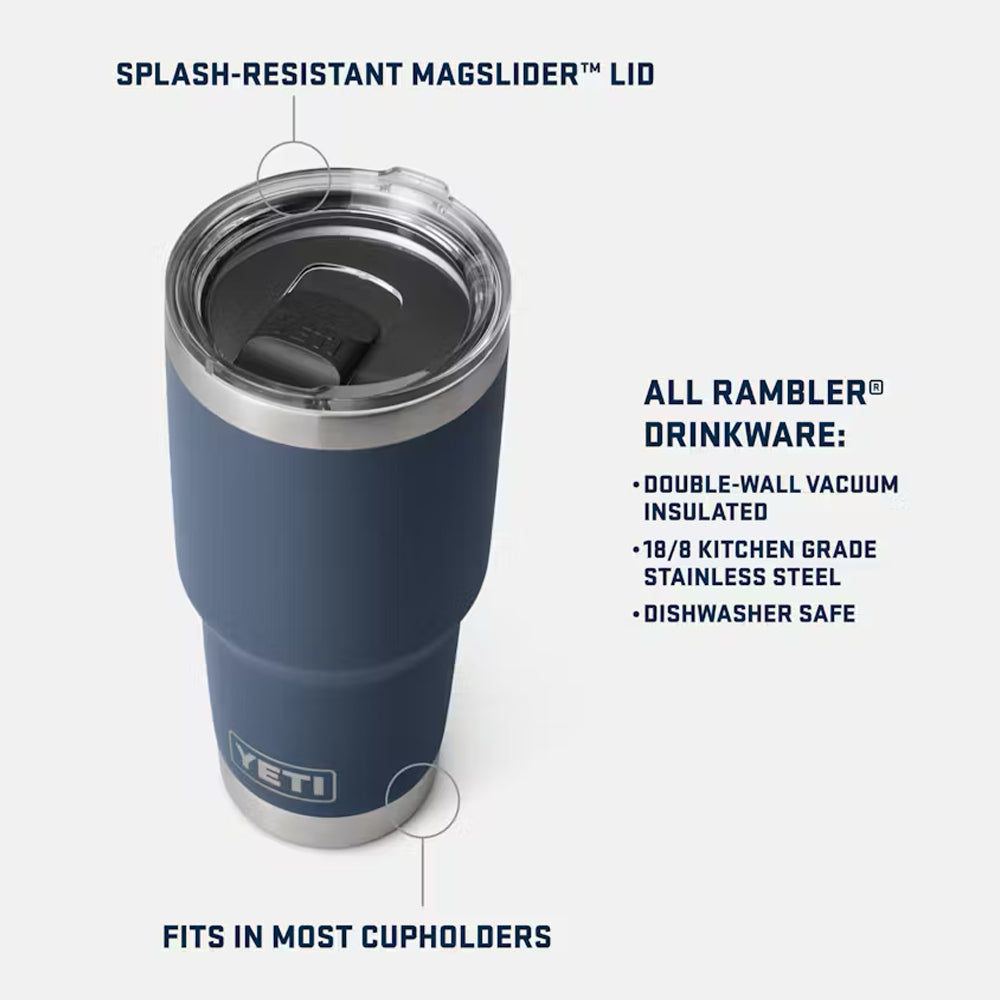 YETI Rambler Tumbler w/ MagSlider Lid (Wetlands Camo)