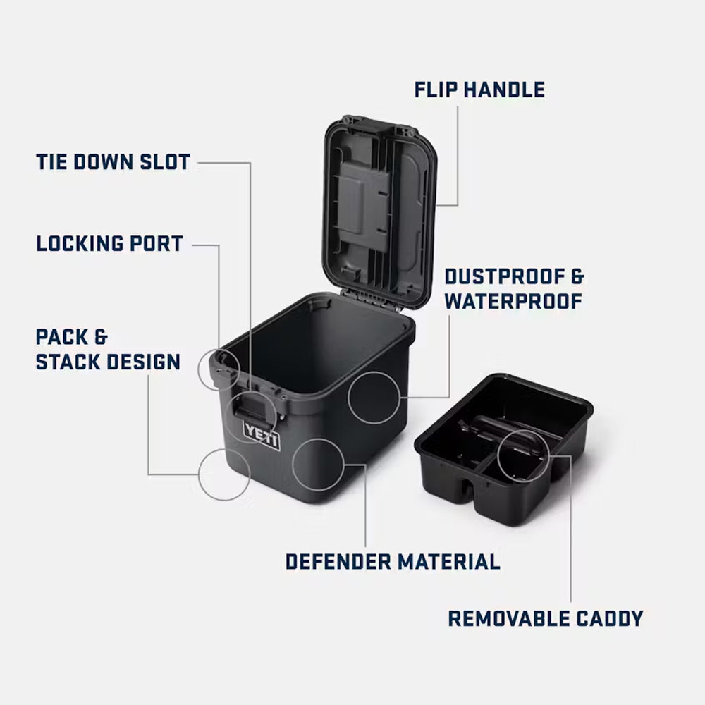 YETI LoadOut GoBox 15 (Wetlands Brown)