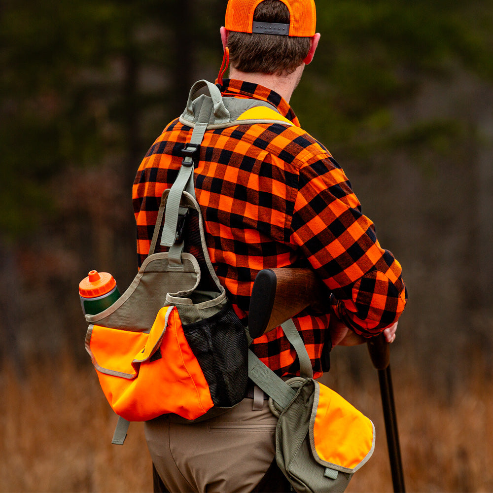TSG King Charles Shooting Shirt (Orange/Black Buffalo)