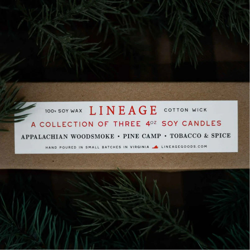 Lineage 4 oz. Candle Gift Set - Classic Collection