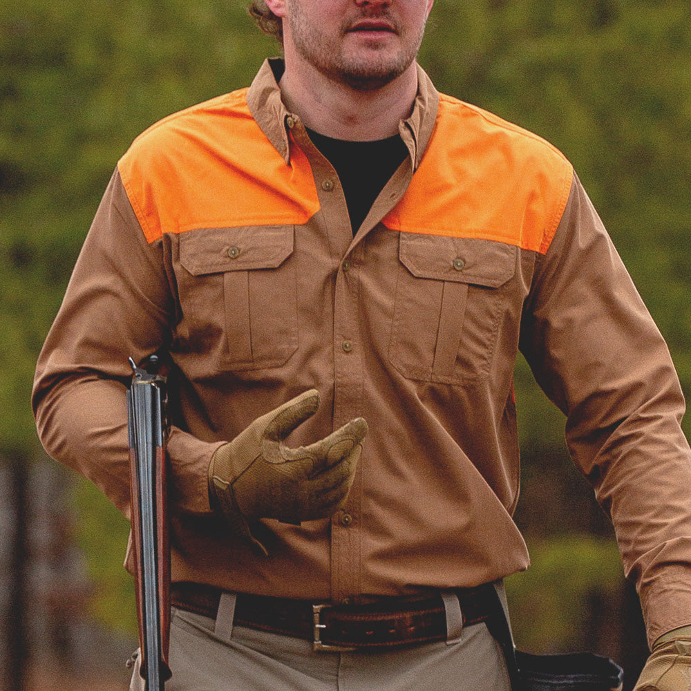 TSG Airetex™ Rise Field Shirt (Whiskey/Field Orange)