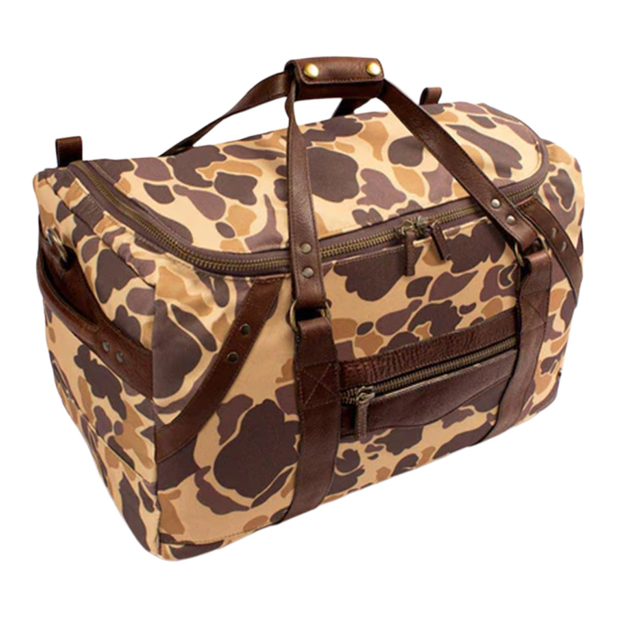 Mission Mercantile Campaign Waxed Canvas Duffle Bag
