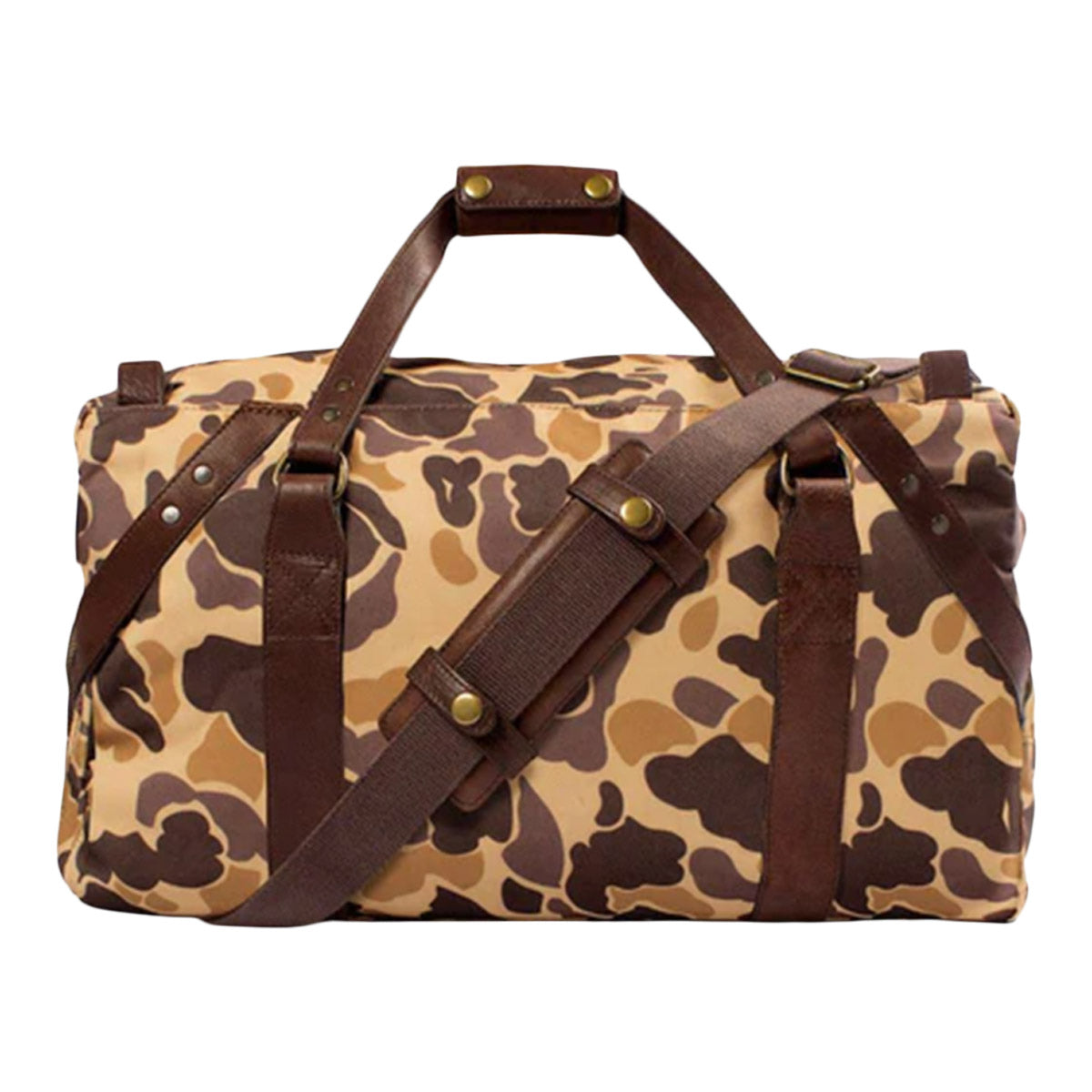 Mission Mercantile Campaign Waxed Canvas Duffle Bag