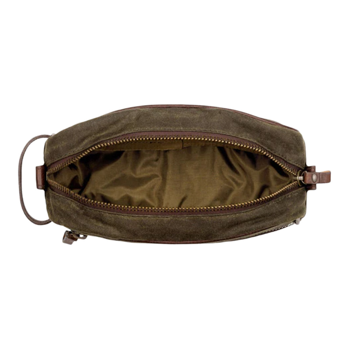 Mission Mercantile Campaign Waxed Canvas Toiletry Shave Kit