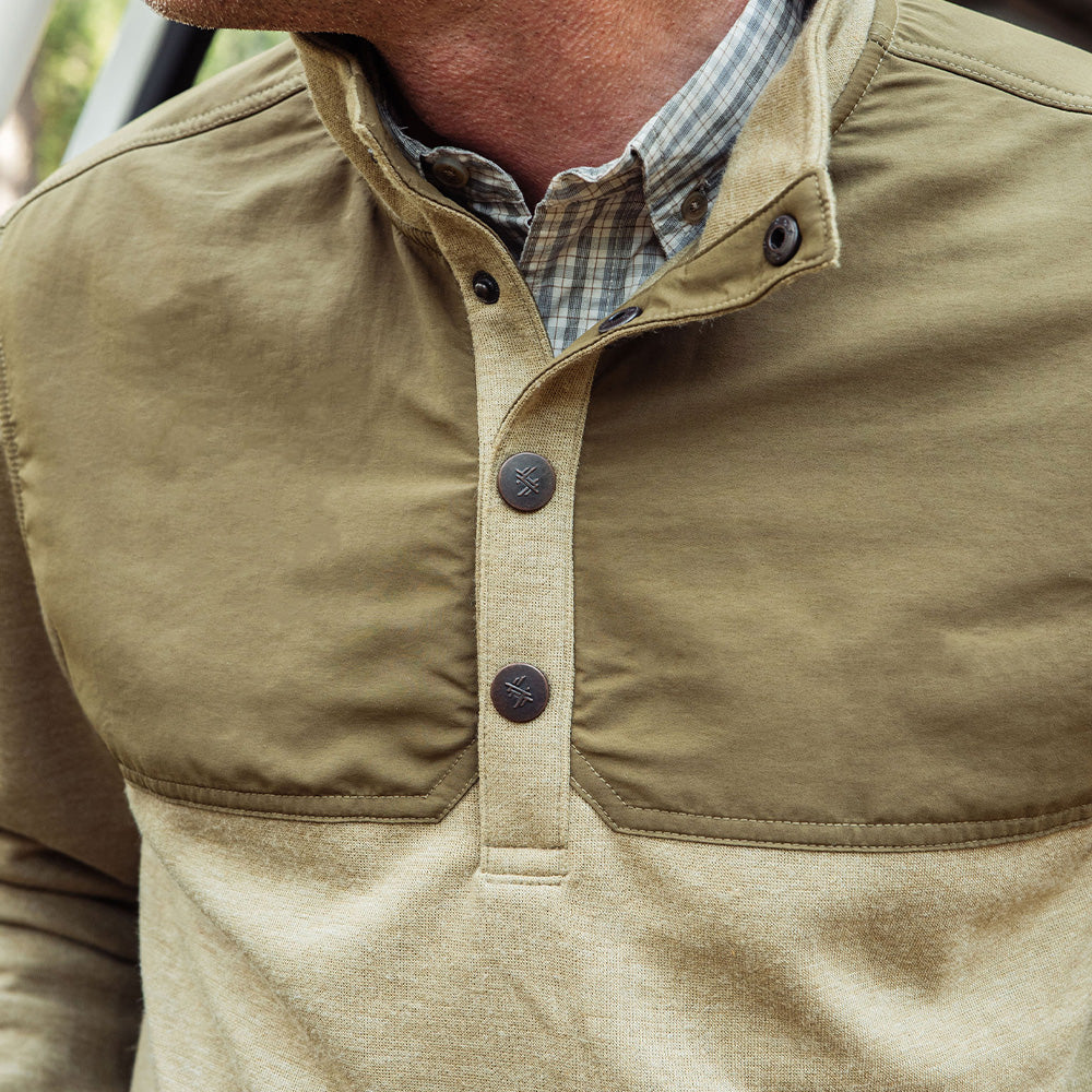 TSG Cashiers Pullover (Olive/Taupe)