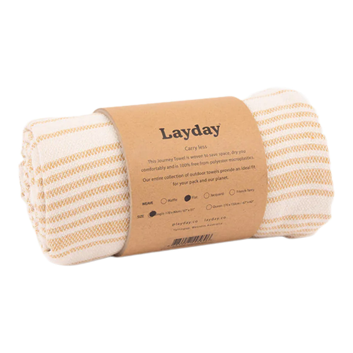 Layday Flat Weave Travel Towels