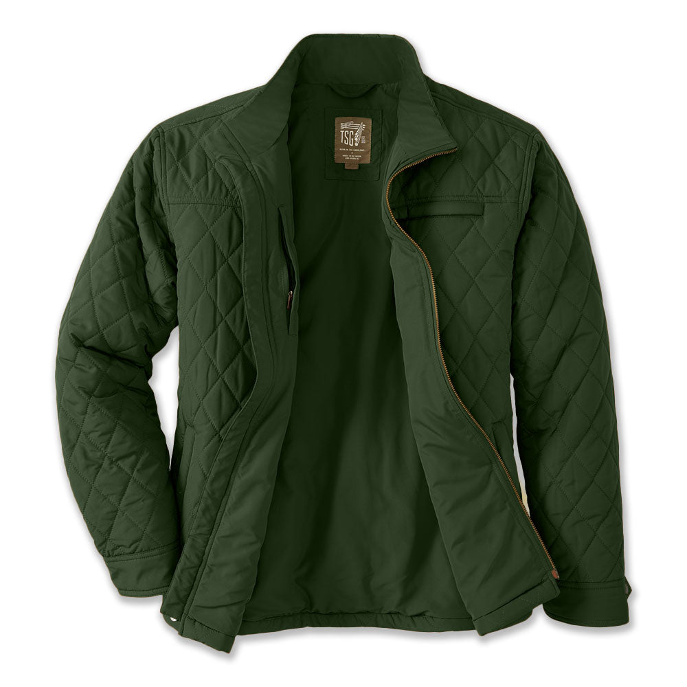 TSG Highland Quilted Jacket (Dark Green)