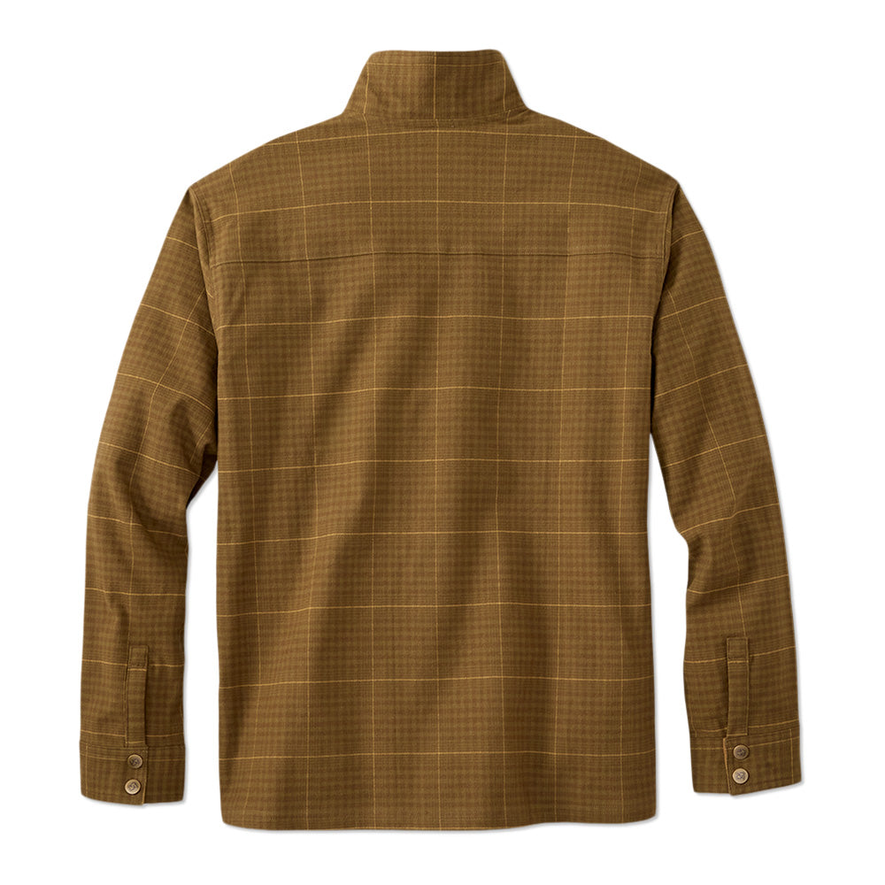 TSG Thames Flannel Half-Zip Pullover (Beech Plaid)