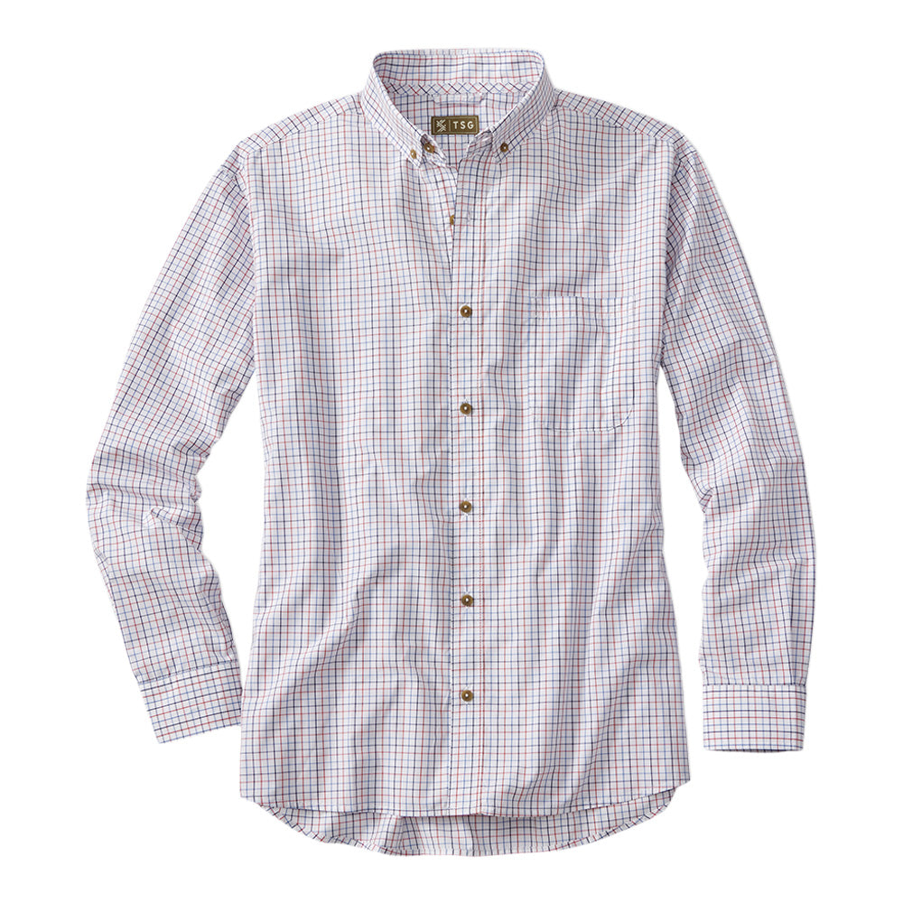 TSG Tanner Bamboo Button Down (Grassland Check)