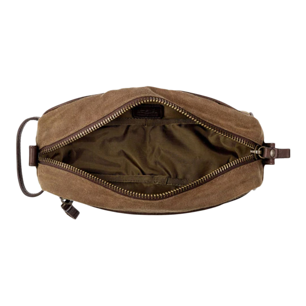 Mission Mercantile Campaign Waxed Canvas Toiletry Shave Kit