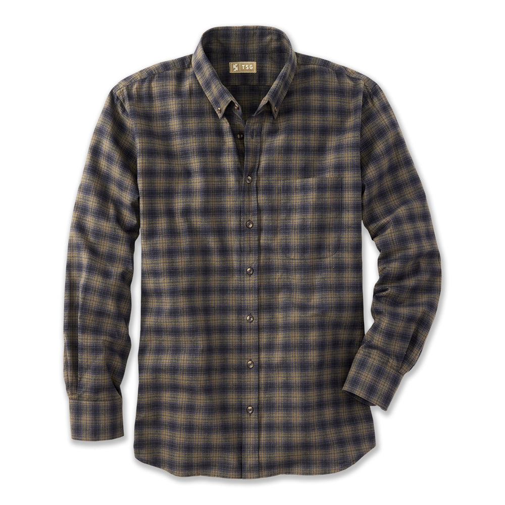 TSG Midweight Flannel Shirt (Riverbank Plaid)
