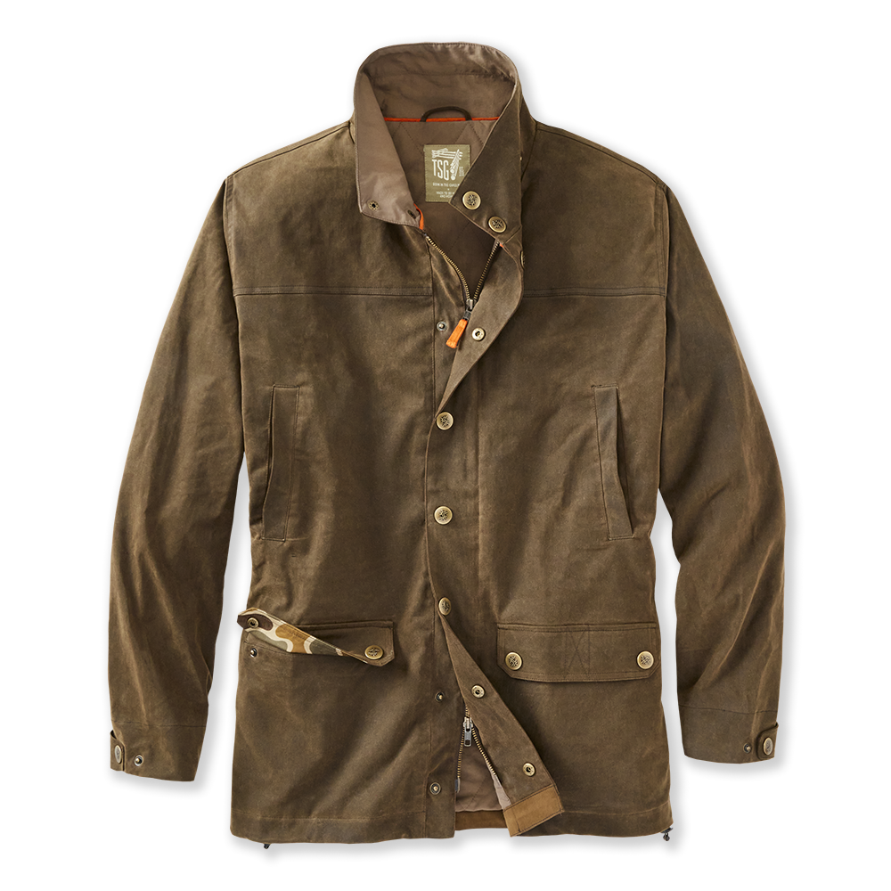 TSG Baeron Waxed Jacket (Rustic Olive)