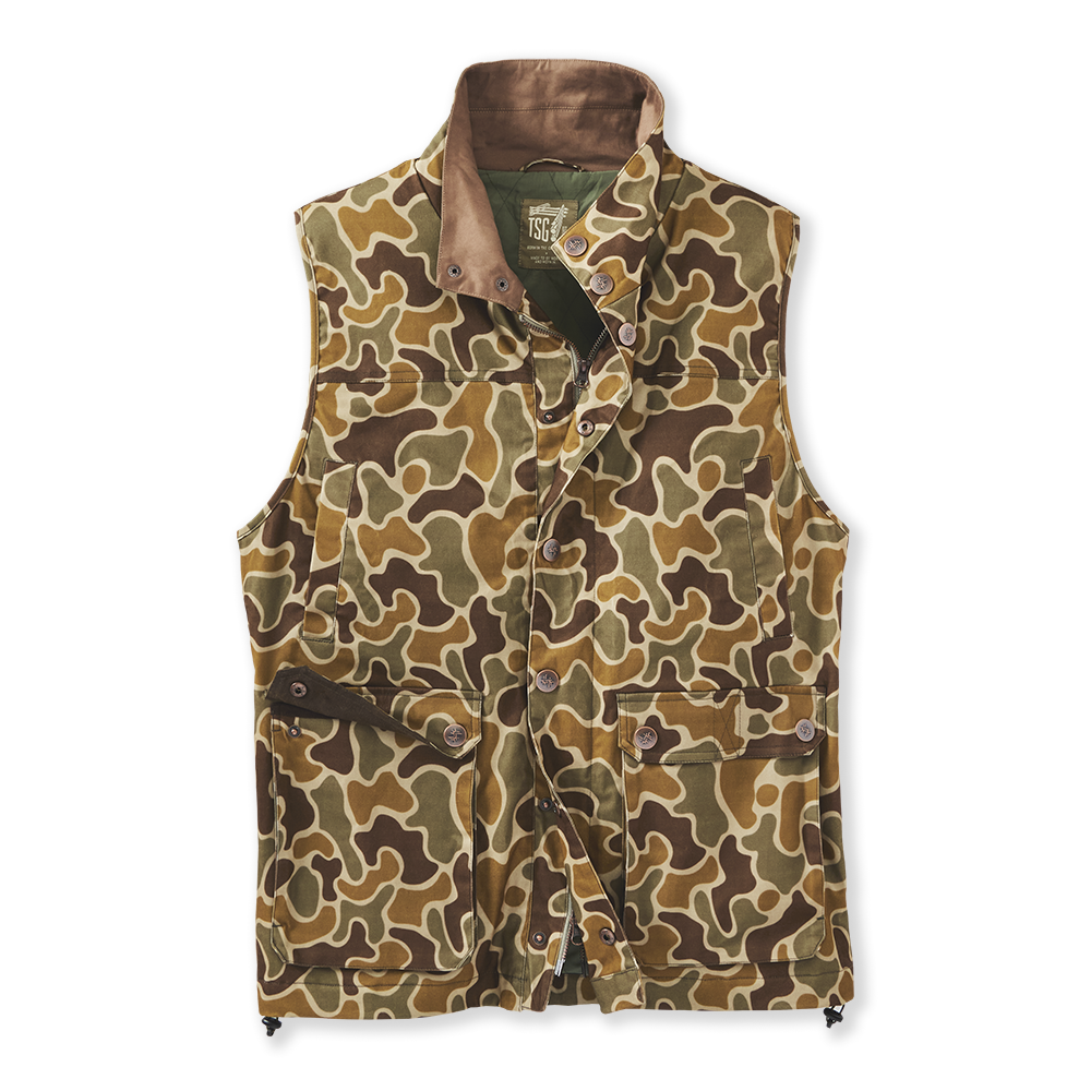 Waxed cotton vests store - Main Image