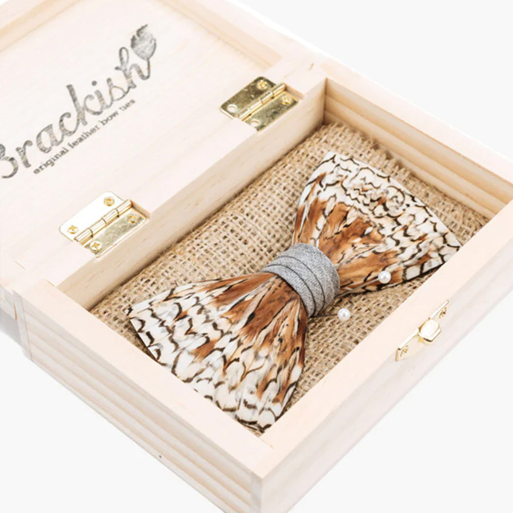 Brackish Grey Bobwhite Bow Tie