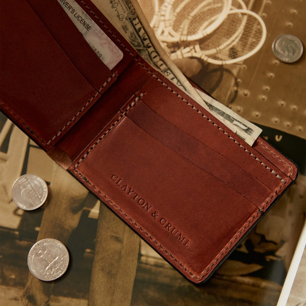 Clayton & Crume Traditional Bifold Wallet