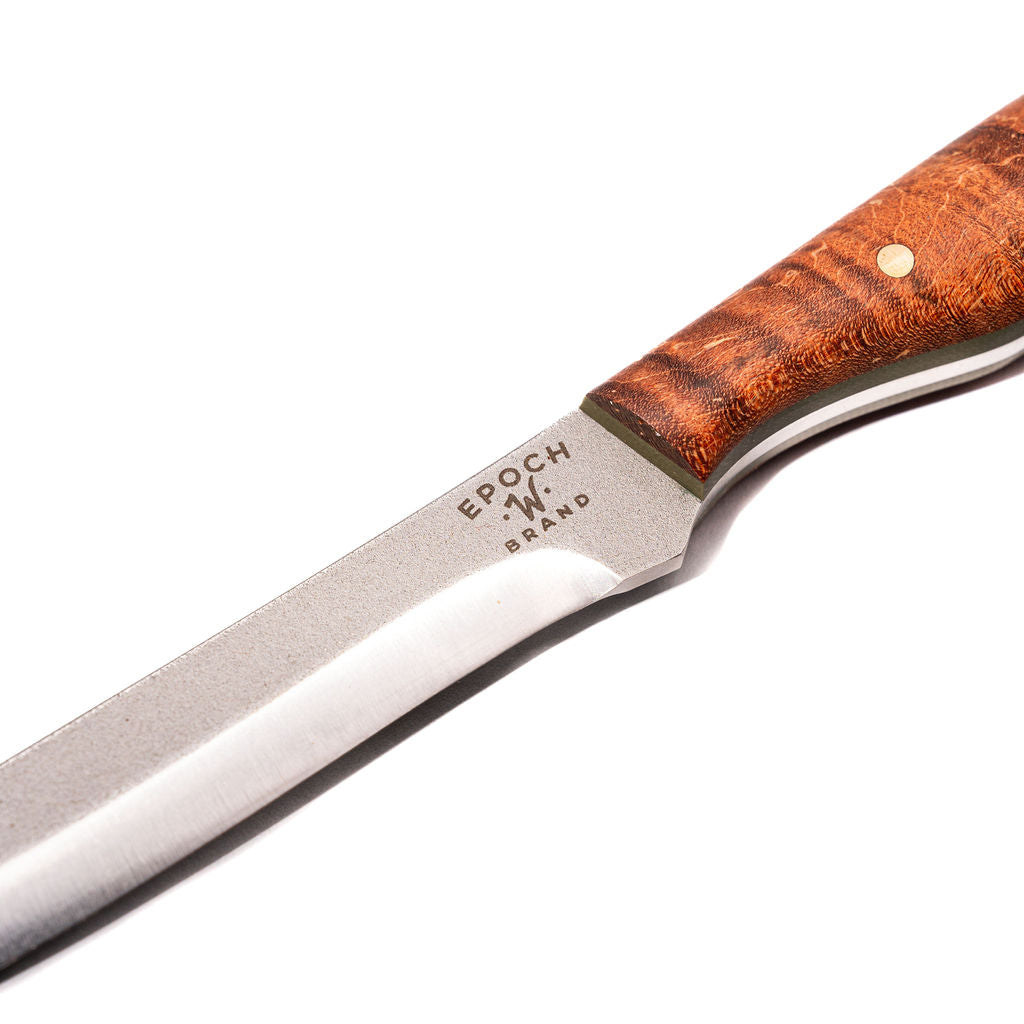 Woody's Nomad Curly Maple Steak Knives