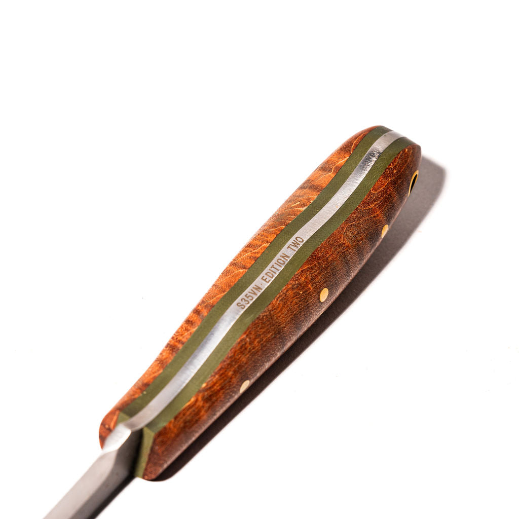 Woody's Nomad Curly Maple Steak Knives