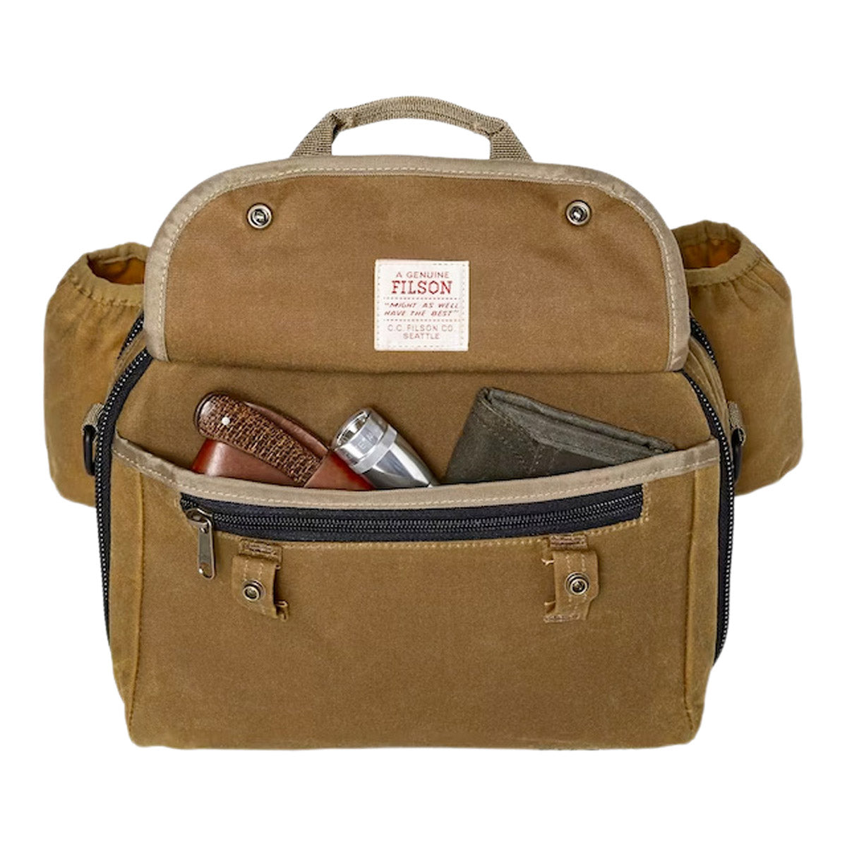 Filson Tin Cloth Fishing Pack