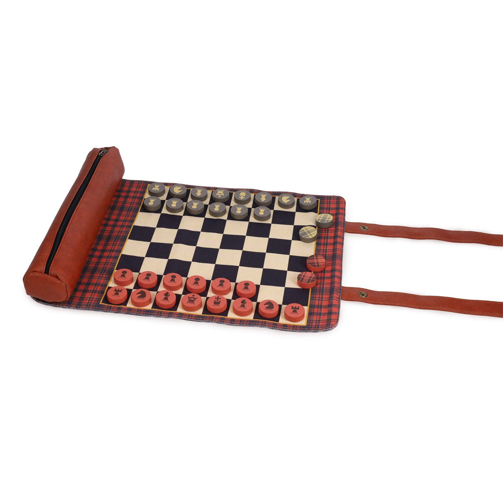 Pendleton Chess & Checkers Set