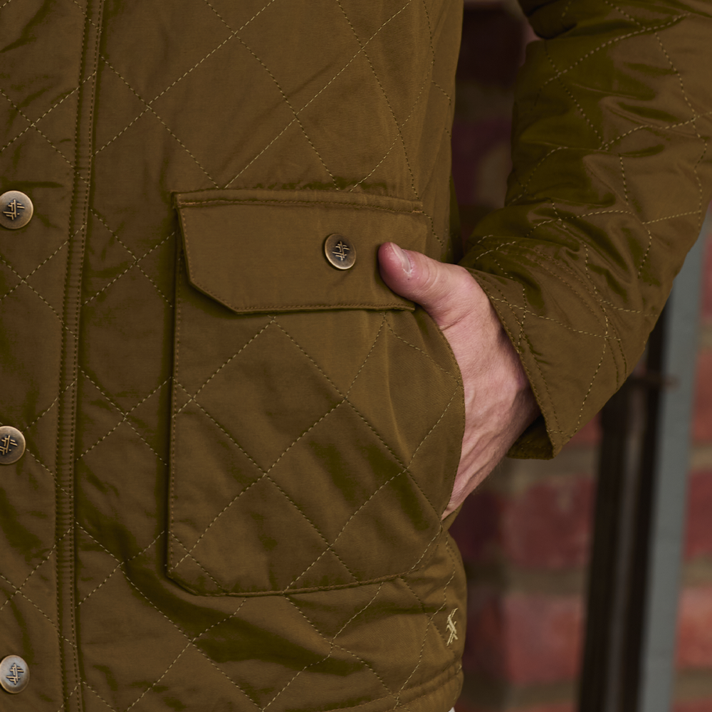 TSG Ansel Quilted Jacket (Taupe)