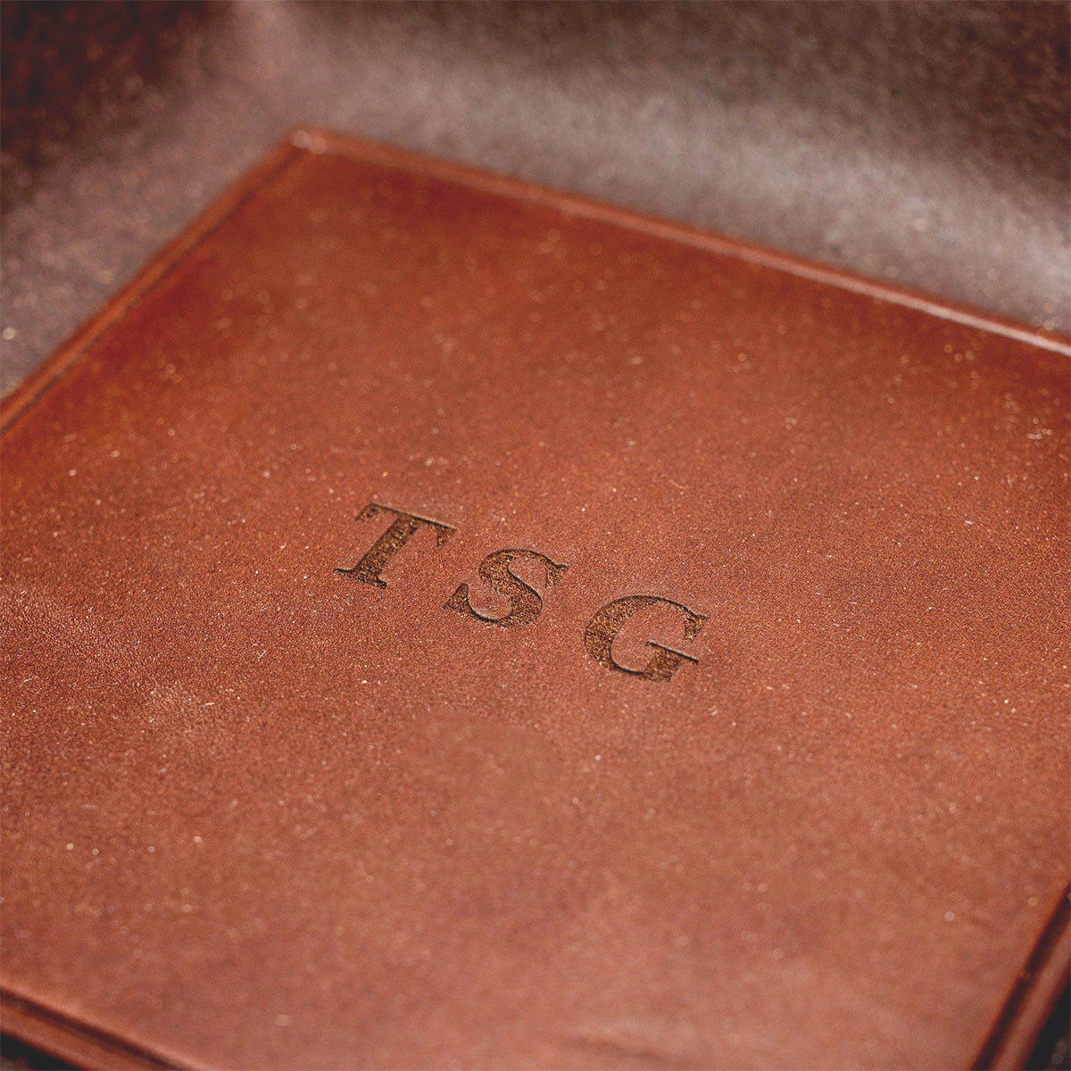 Traveller Leather Valet Tray