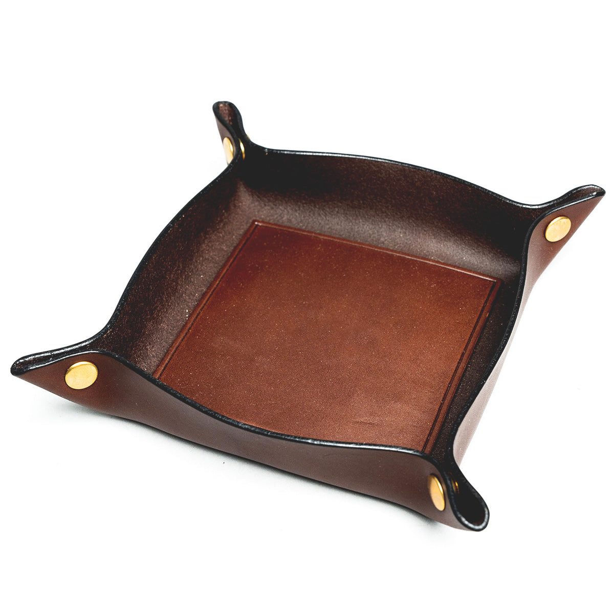 Traveller Leather Valet Tray