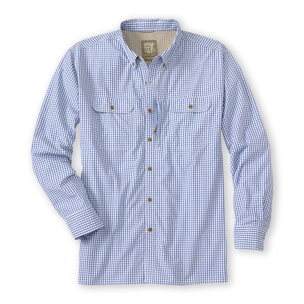 TSG Brooks Bamboo Long Sleeve Shirt (Gentleman Check)