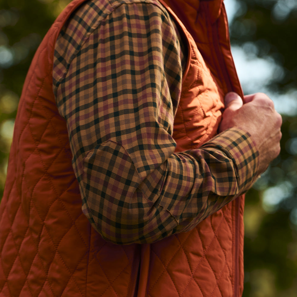 TSG King Charles Shooting Shirt (Brown Check)