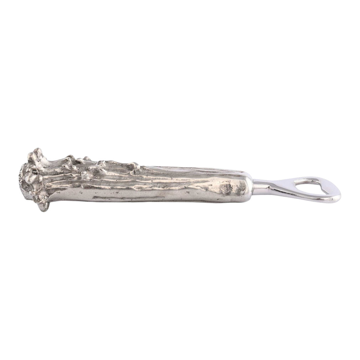 Vagabond House Pewter Antler Bottle Opener