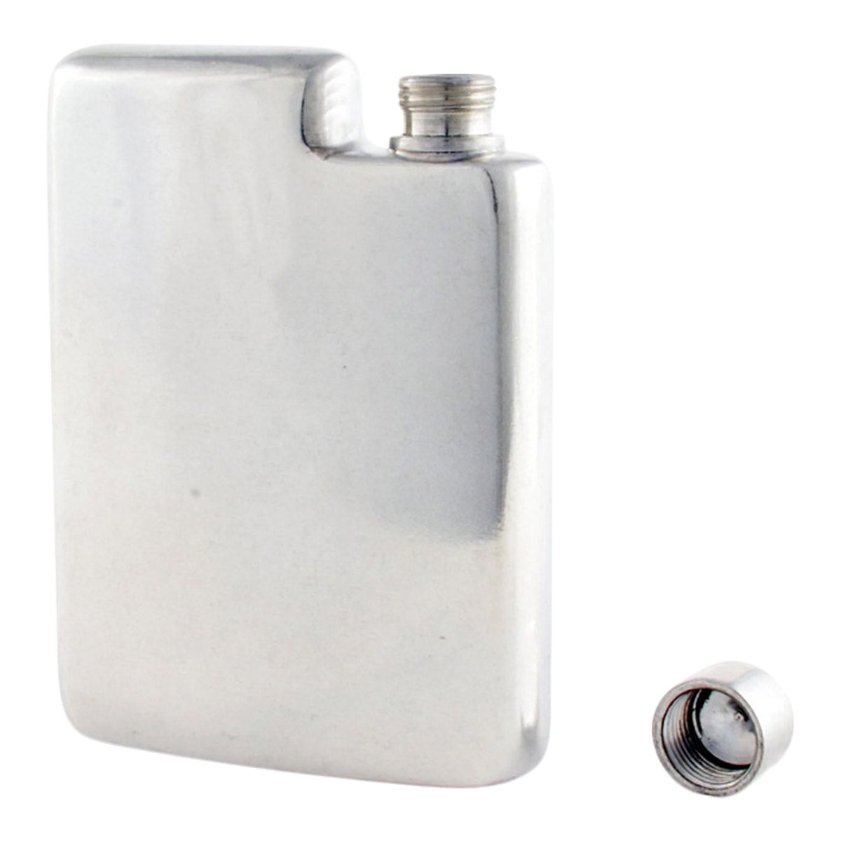 Vagabond House Classic Pewter Flask