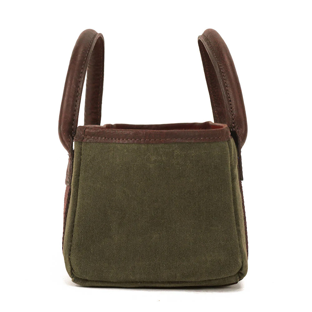 White Wing Waxed Canvas Four Box Shell Carrier