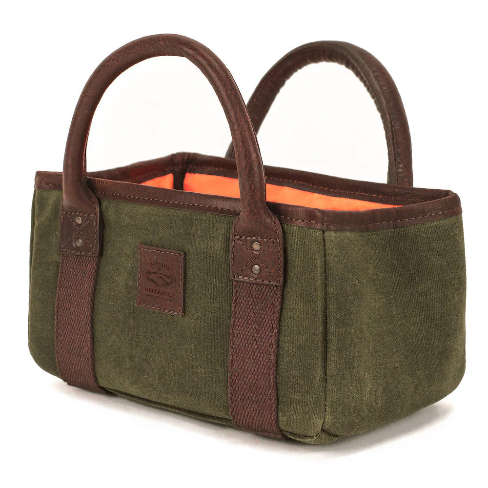 White Wing Waxed Canvas Four Box Shell Carrier