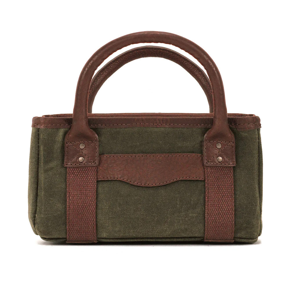 White Wing Waxed Canvas Four Box Shell Carrier