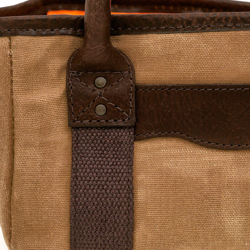 White Wing Waxed Canvas Four Box Shell Carrier