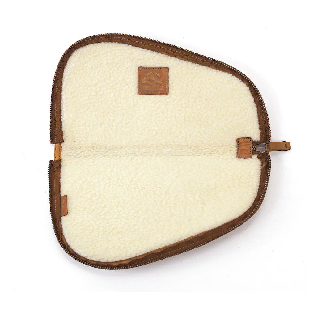 White Wing Leather Pistol Case