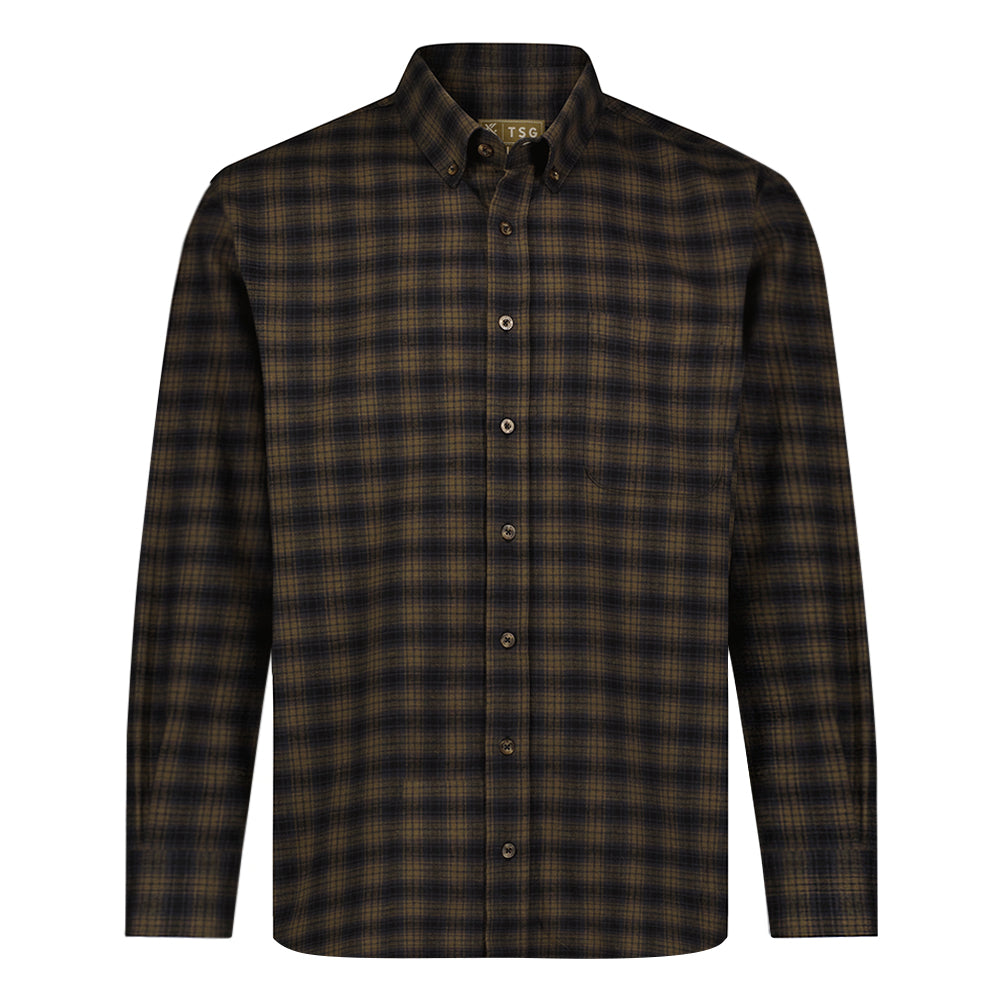 TSG Midweight Flannel Shirt (Riverbank Plaid)