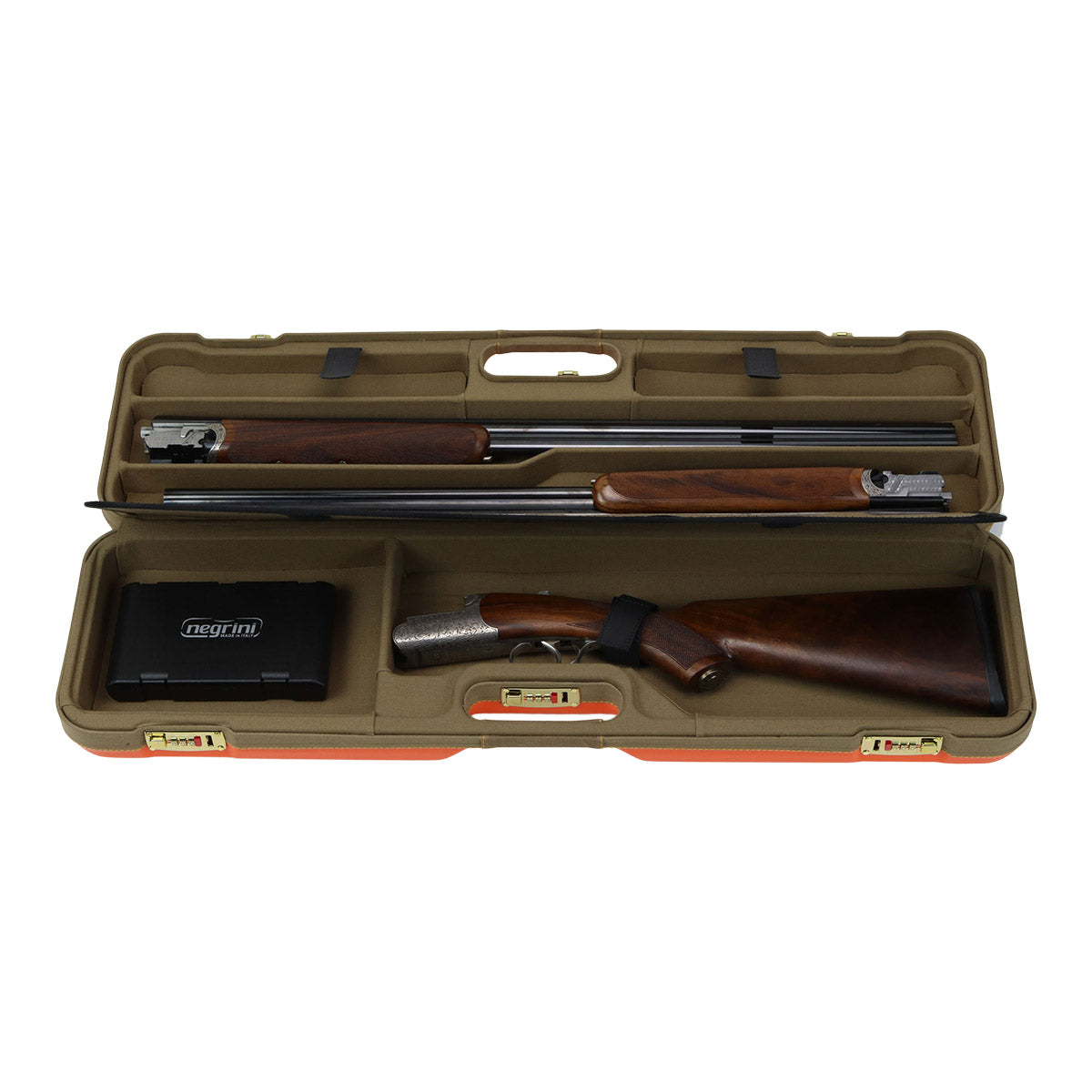 Negrini WINGS Over Under Deluxe Hunting Combo Shotgun Case (1621BLXP/6275)