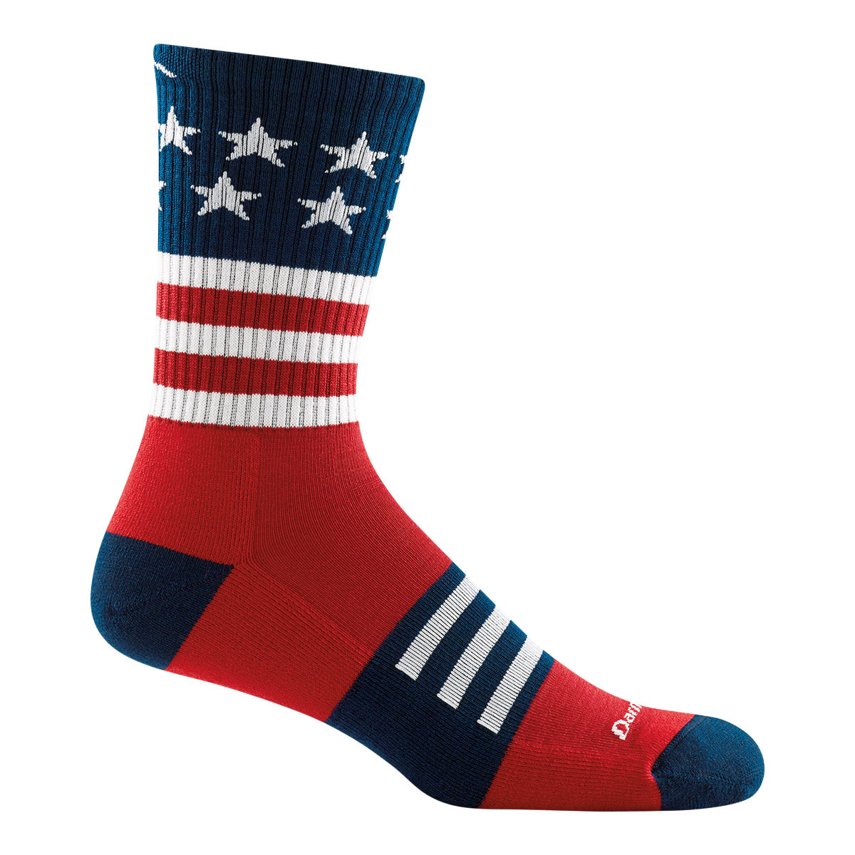 Darn Tough Captain Stripe Micro Crew Lightweight Hiking Sock