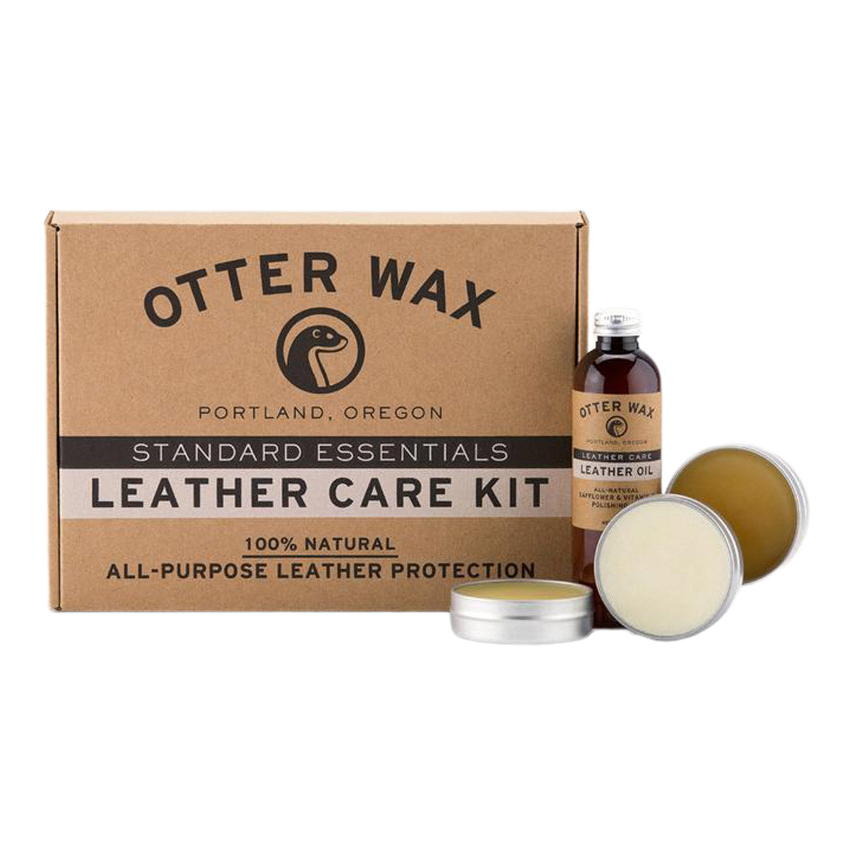 Otter Wax Leather Care Kit