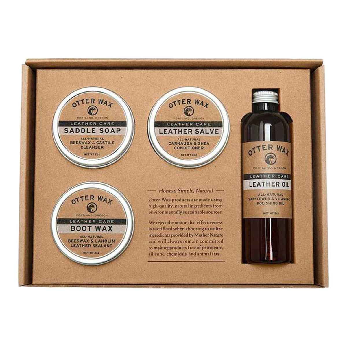 Otter Wax Leather Care Kit