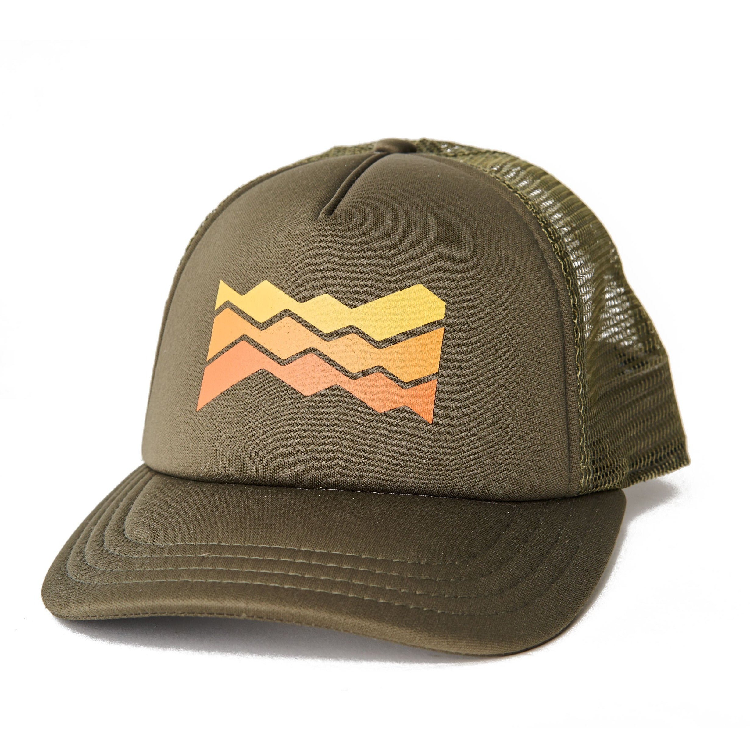 BRN Ridgeline Trucker Hat (Olive)