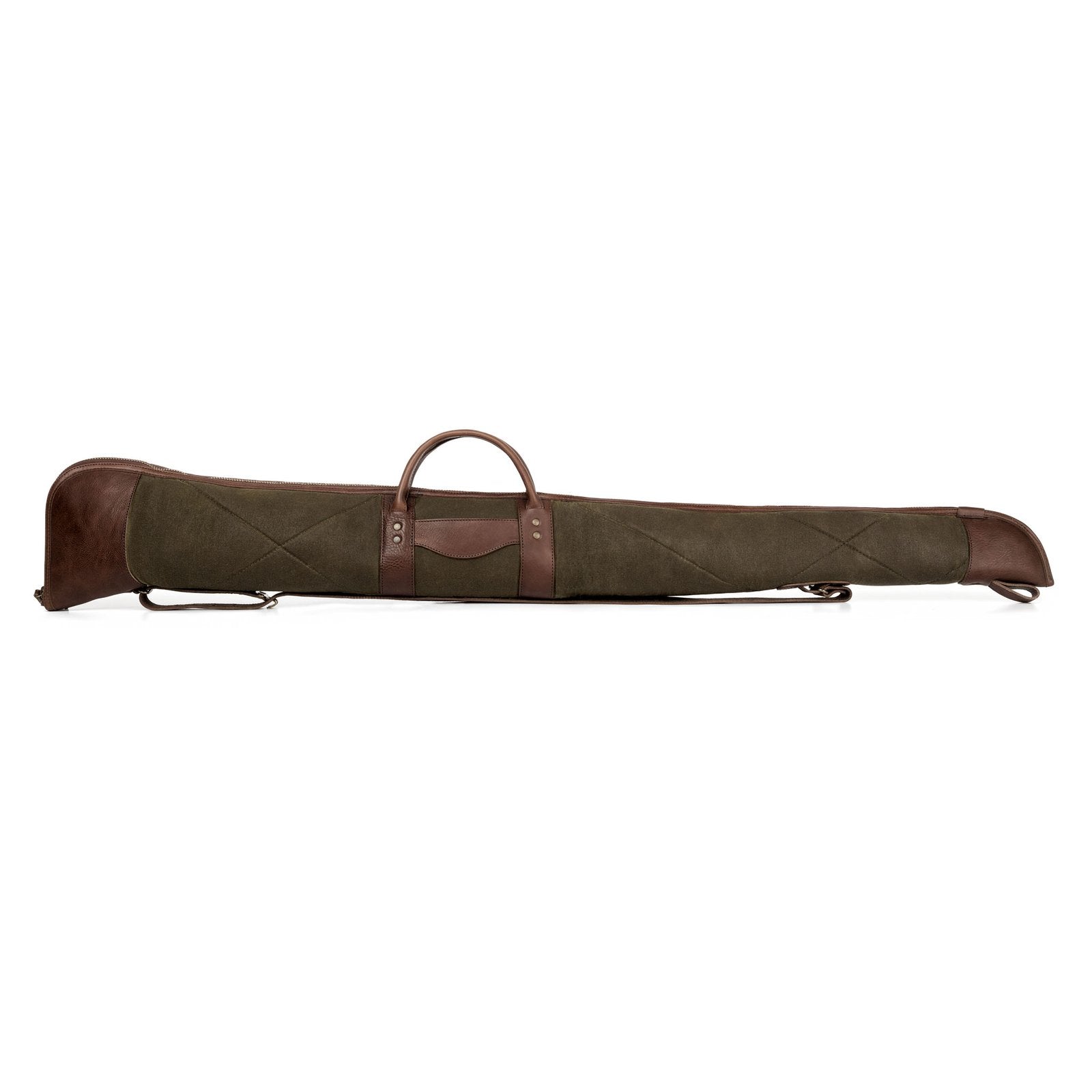 White Wing Waxed Canvas Shotgun Case