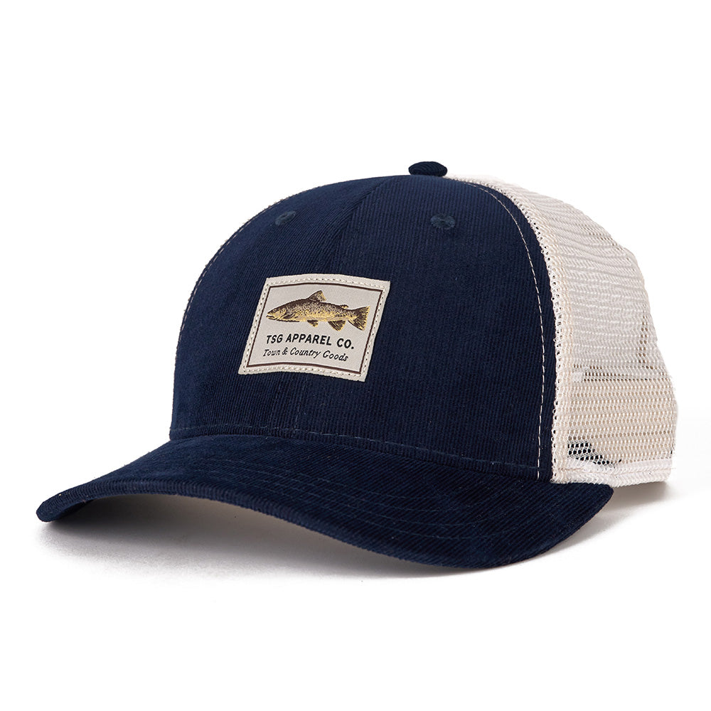 TSG Town & Country Patch Hat (Navy Corduroy)