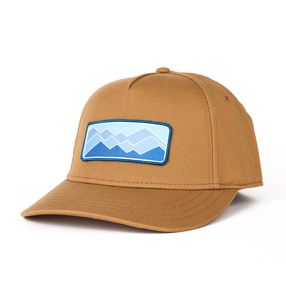 Blue Ridge Native Ridgeline Patch Hat (Latte)