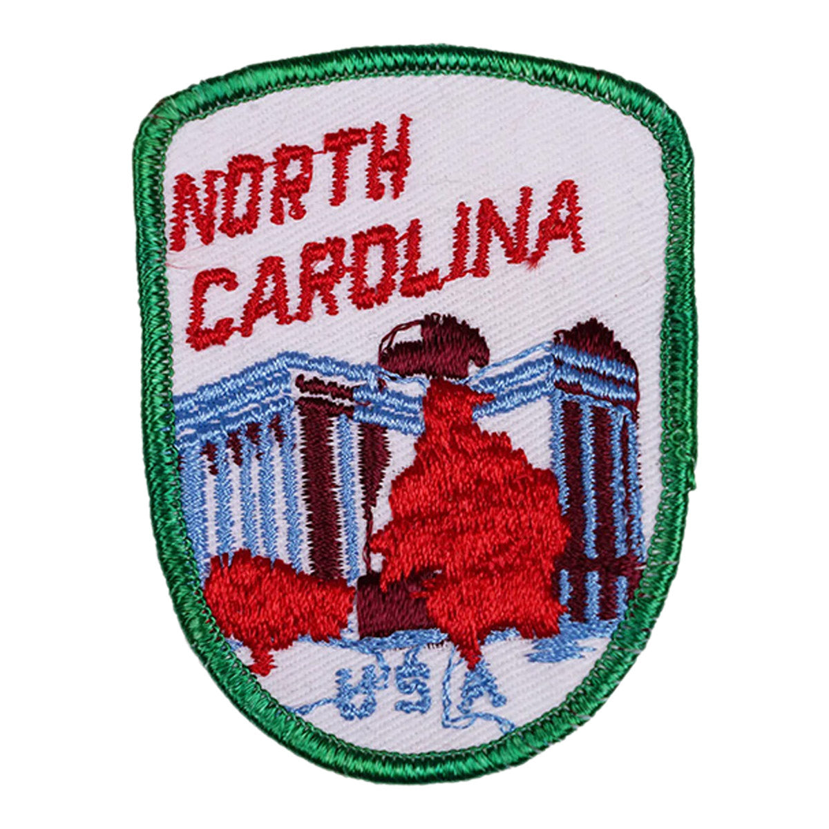 Oxford Pennant Vintage NC Embroidered Patch