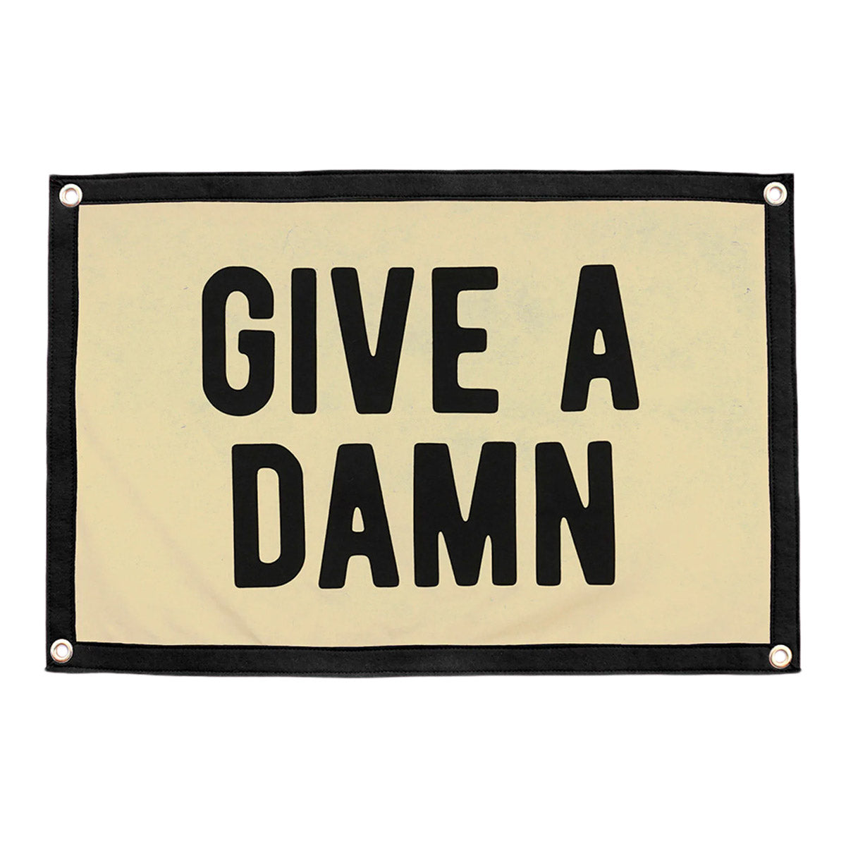 Oxford Pennant Give a Damn Camp Flag