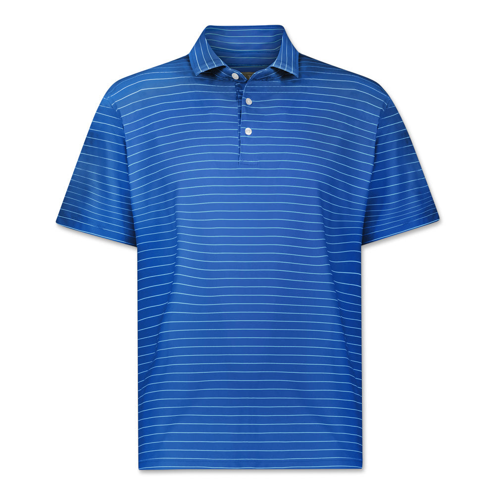 TSG Topper Polo (Navy Reef Stripe)
